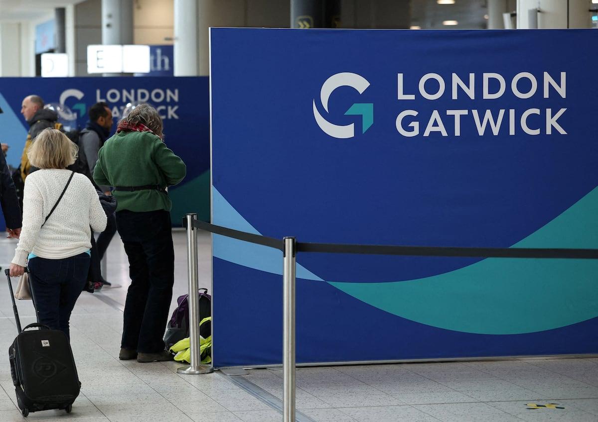 Technical error in the air control in London to put the United States in the Uni...