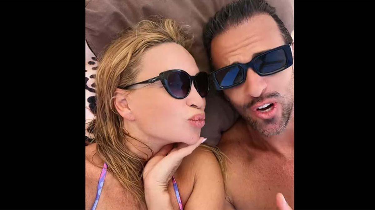 La nueva pareja de verano?Marlen Mourrau y Roberto Liaño, en Ibiza