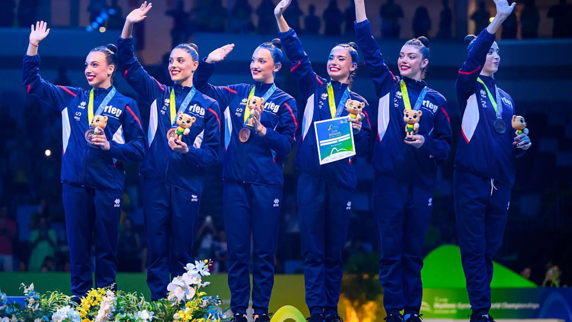 La gimnasia rítmica española respalda el número total de chips nacionales
